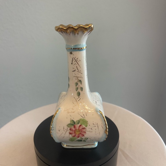Hand painted Japanese bud vase - Picture 3 of 8